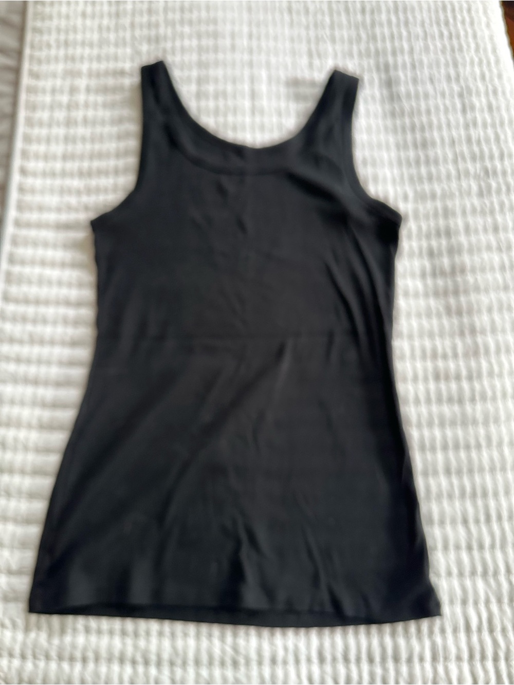 a new day Black Scoop Neck Tank Top